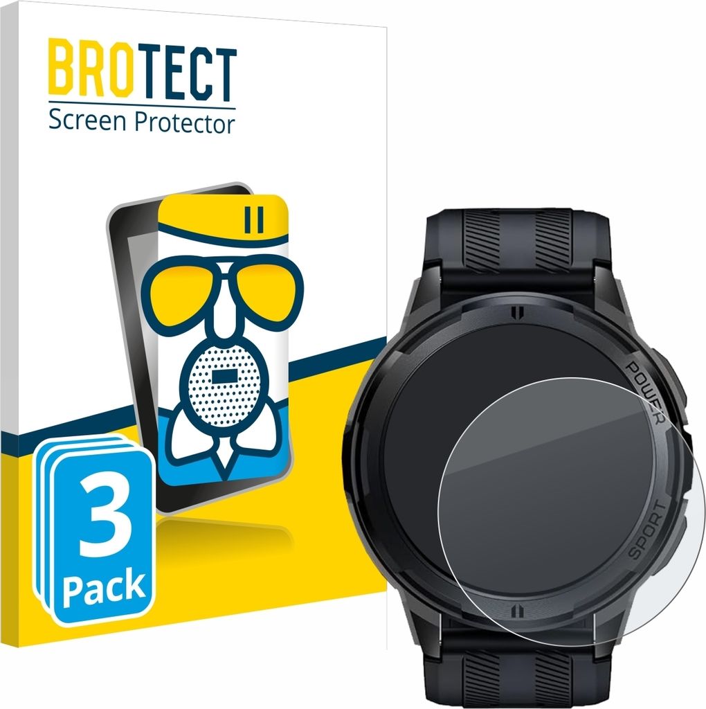 3x BROTECT Entspiegelungs Schutzglas für Oukitel BT10 1.43" Produktbild 