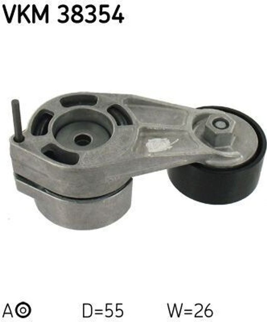 SKF VKM 38354 Spannrolle Keilrippenriemen für BMW 1 Produktbild 