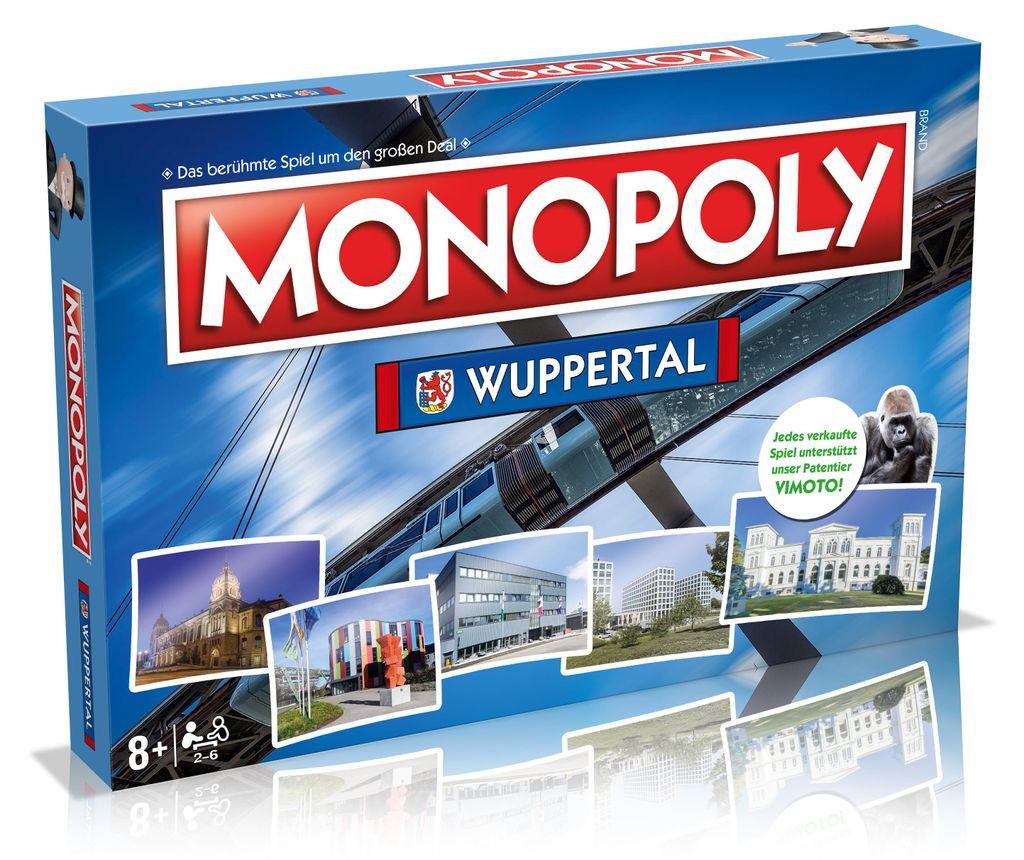 Monopoly - Wuppertal (Neuauflage) Brettspiel Produktbild 