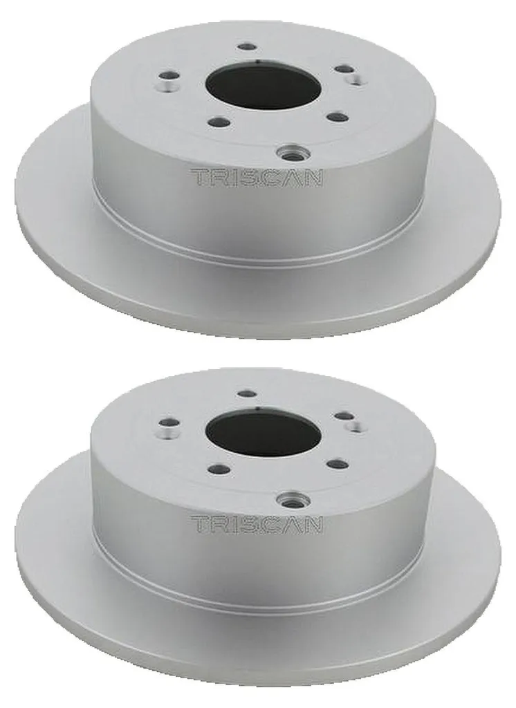 Disques de frein TRISCAN 302mm pour Hyundai Santa Fe - Anti-vibration