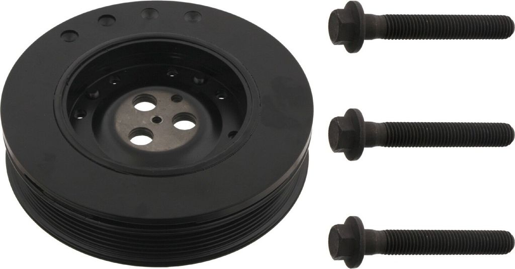 Febi Pro Kit Riemenscheibe Kurbelwelle für Ford Mondeo Produktbild 