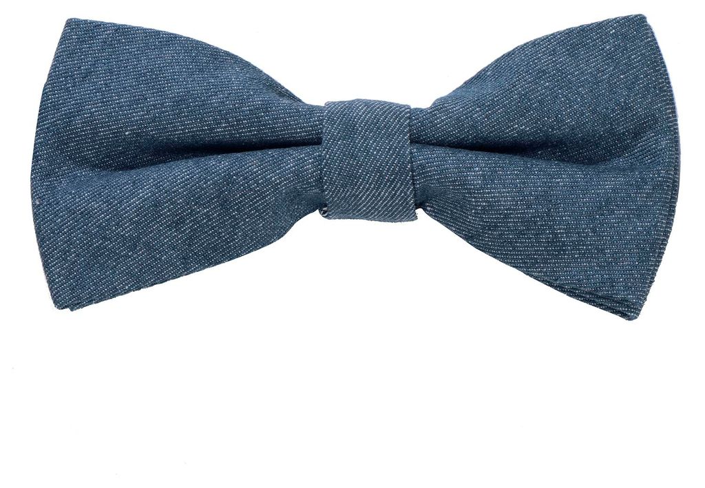 DonDon Herren Fliege 12 x 6 cm Baumwolle gebunden und Produktbild 