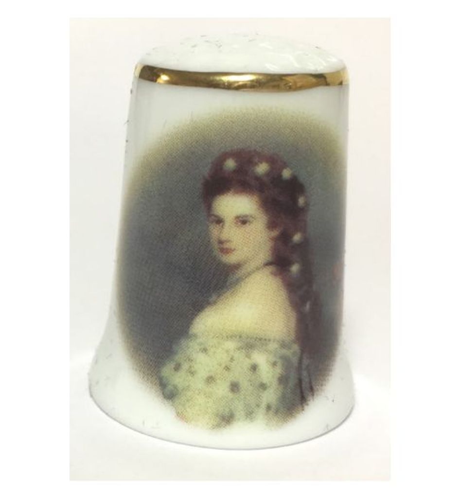 Reutter Porzellan Miniaturen - Fingerhut "Sisi" (702.244/0)