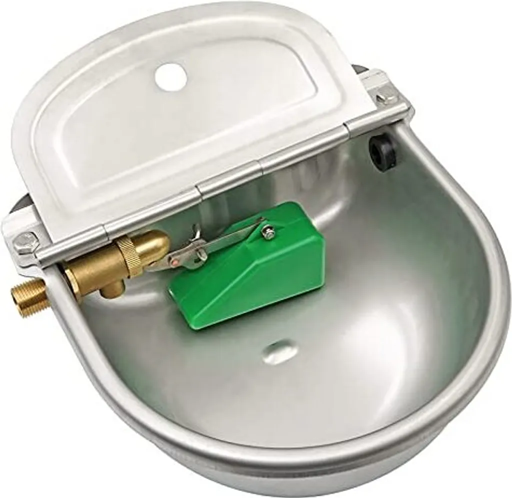 Abbeveratoio Automatico Inox per Bovini e Cavalli | Valvola Ottone 1/2"