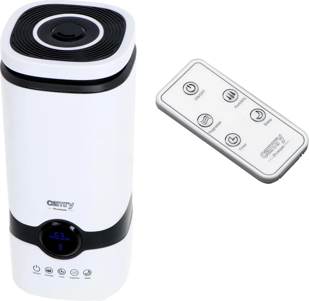 Air sec ? Humidificateur Camry 4,2L Silencieux 25W LED 8h - 6