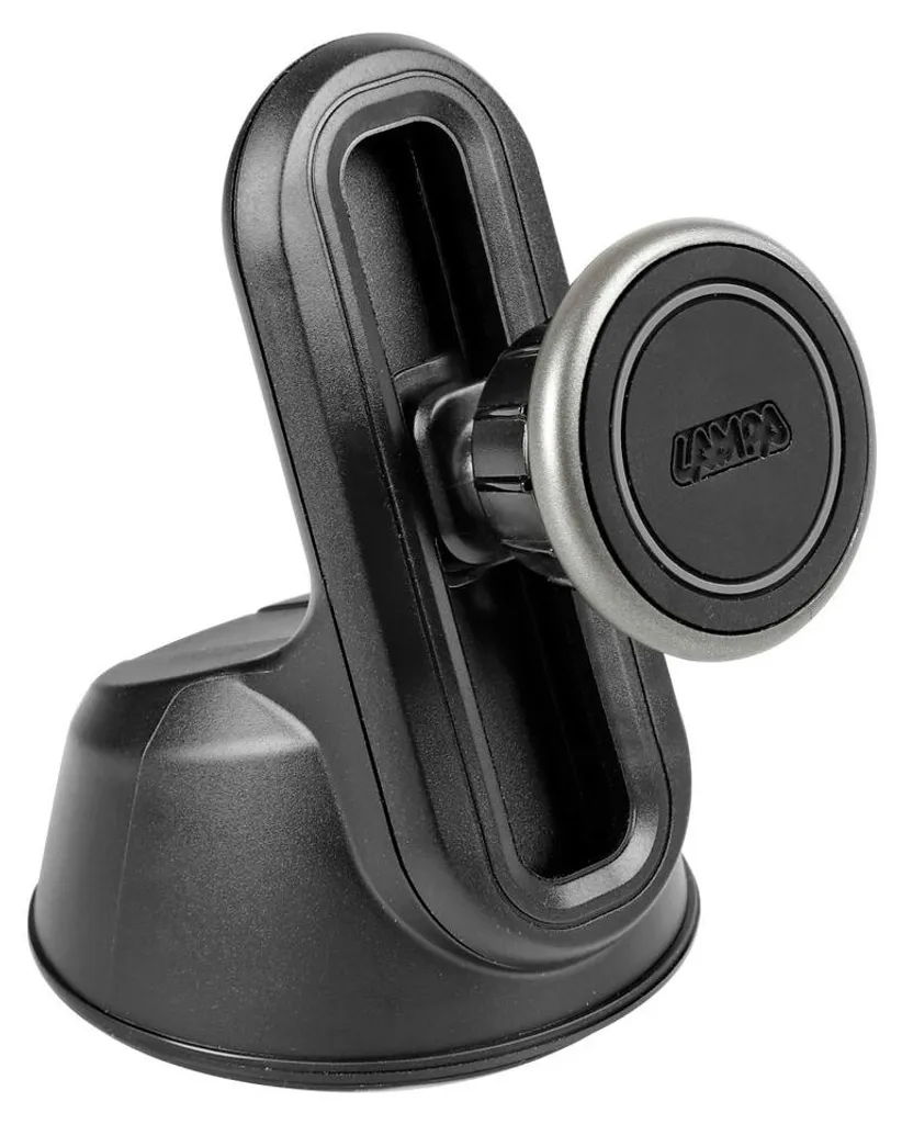 Magneto Ascenseur Support Téléphone Magnétique à Ventouse Adhésive Noir