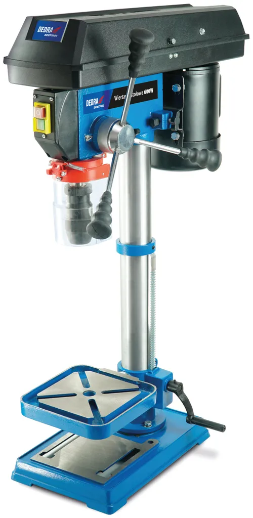 Perceuse Verticale Dedra 600W 16mm pour Finir avec les Trous Imprécis