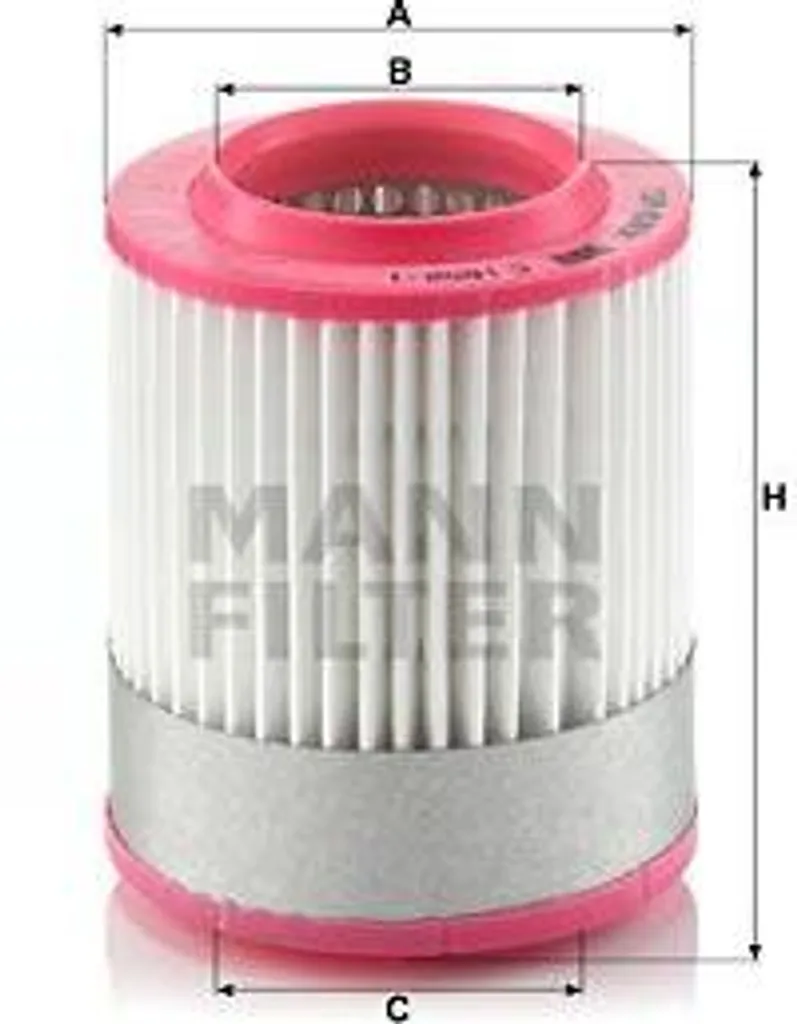 Filtre à air pour entretien Audi A8 4E : MANN-FILTER C 1652/1 certifié