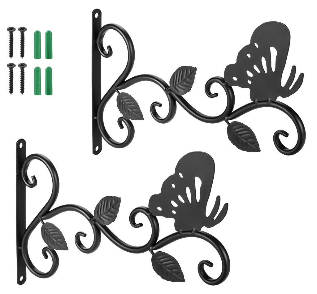 Support mural plante Kyrio 30 cm : Fixez vos pots suspendus sans risque - 2