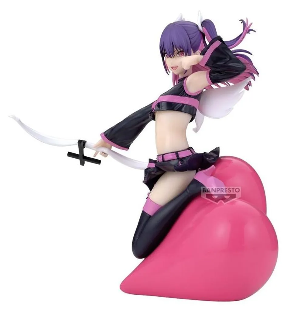 Statue Cœur Miriella Poppin 18 cm - Sculpture Design 2.5D pour Salon