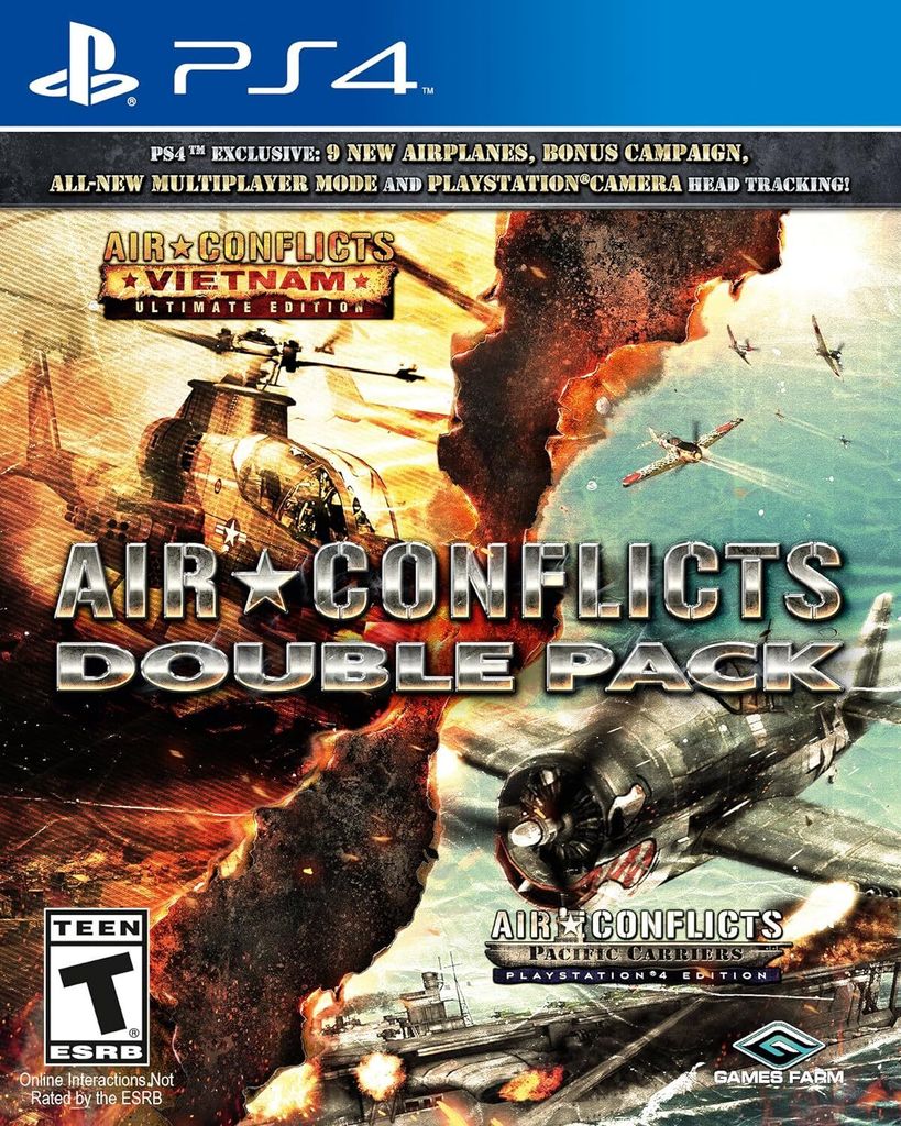 bitComposer Interactive Air Conflicts Double Pack, PlayStation 4, Multiplayer-Modus, T (Jugendliche), Physische Medien