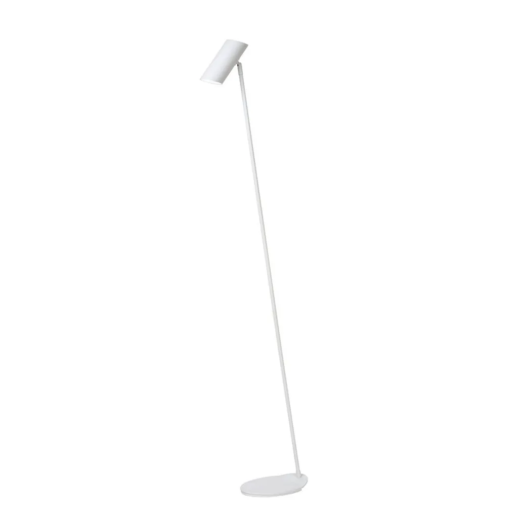 Lampadaire orientable Lucide HESTER Blanc en métal GU10 7W robuste