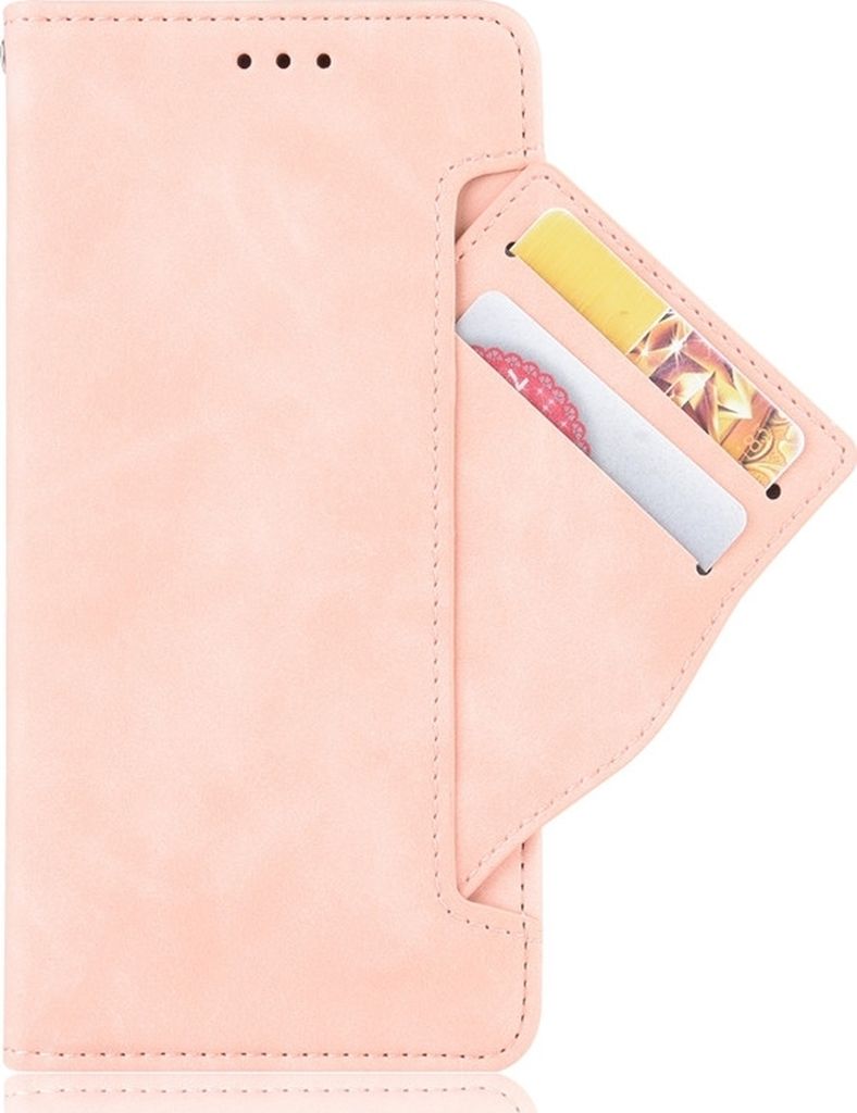 Mobigear Slide Wallet Nokia 1.3 Hülle Klapphülle Geldbörse - Pink