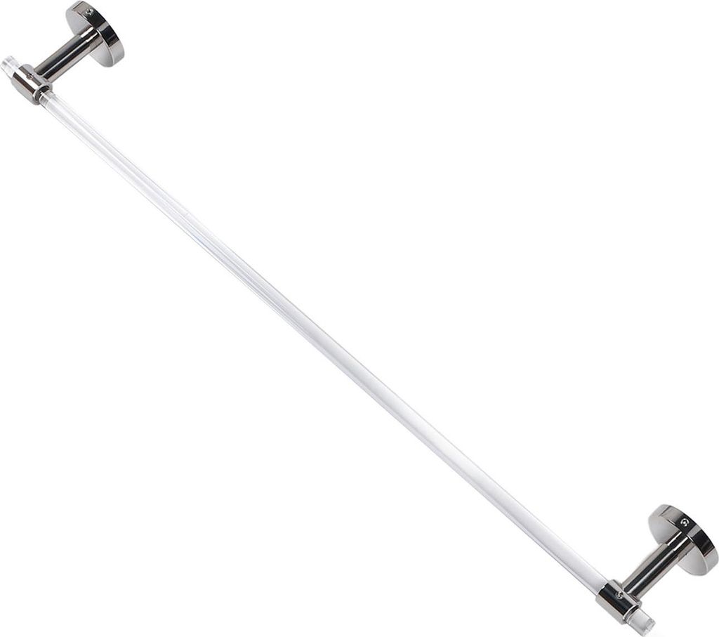 Handtuchhalter Stange Minimalist Licht Luxus Acryl Wand montiert Handtuchhalter für Bad 60cm