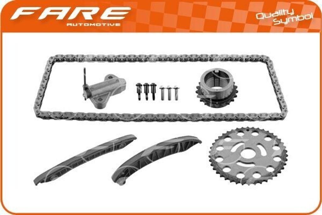 FARE SA 10883 Steuerkettensatz Steuerkette für OPEL Vivaro A Kastenwagen (X83) Vivaro A Combi (X83) Vivaro A Pritsche / Fahrgestell (X83) für REN...