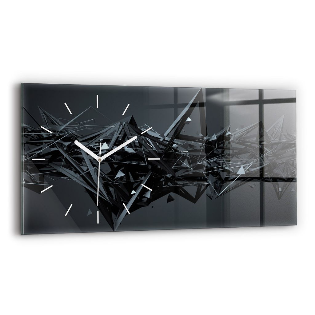 Wallfluent Wanduhr – Stilles Quarzuhrwerk - Uhr Dekoration Produktbild 
