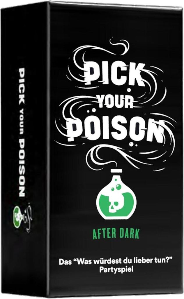 DYCE LLC, Pick Your Poison After Dark, Kartenspiel für Erwachsene, für lustige Spieleabende, Knifflige Entscheidungen & Schwarzer Humor, Für 3 b...