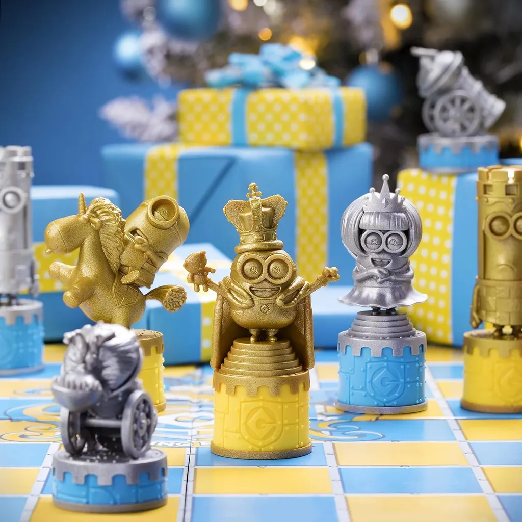 Jeu d'échecs Minions Medieval Mayhem Noble Collection NOB1112