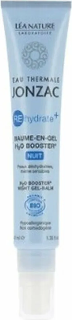 Jonzac Rehydrate+ H2O Booster 40ml - Balsamo Notte Bio per Pelle Sensibile