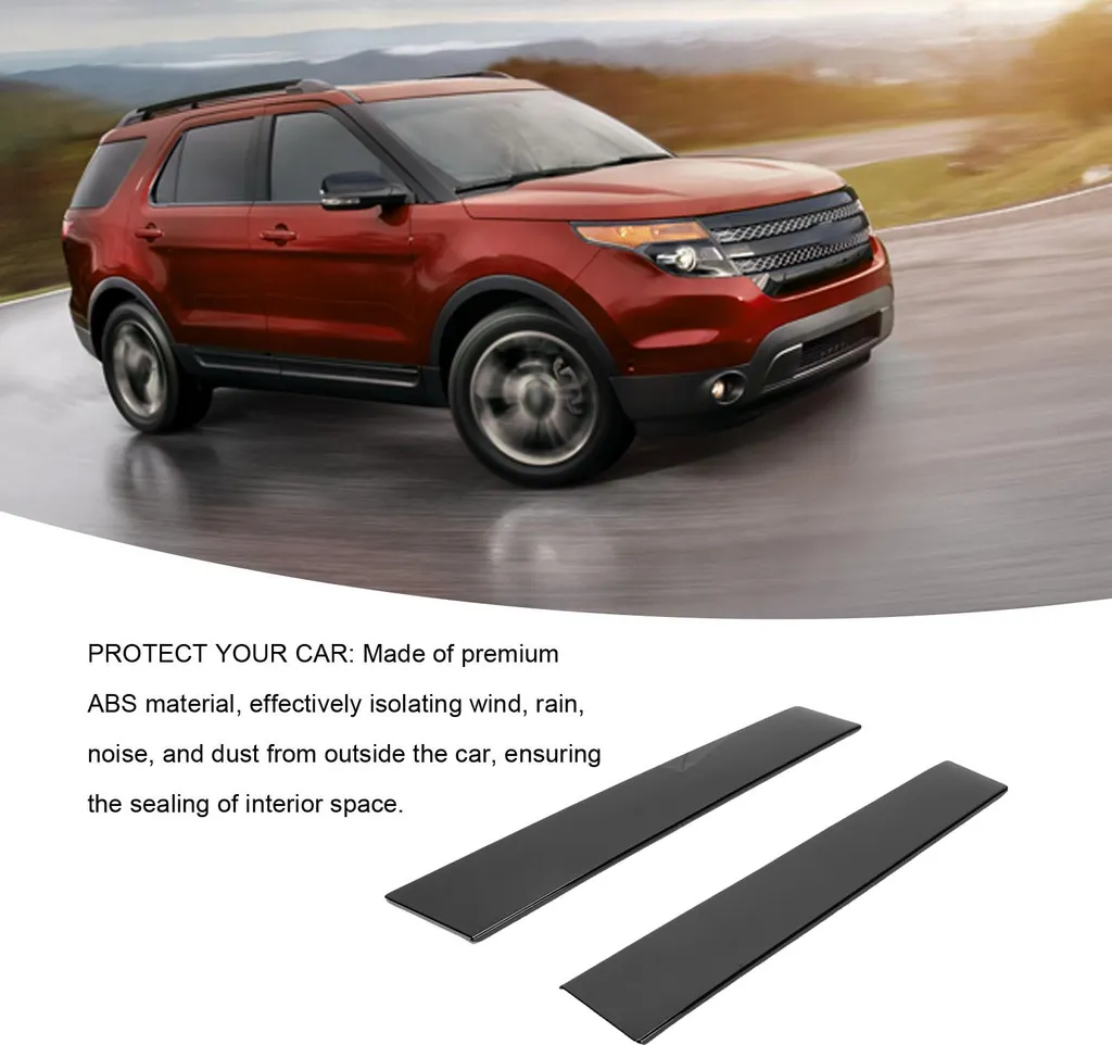 Applique de Pilier B Noir Laqué BB5Z7820555BB pour Ford Explorer 11-16