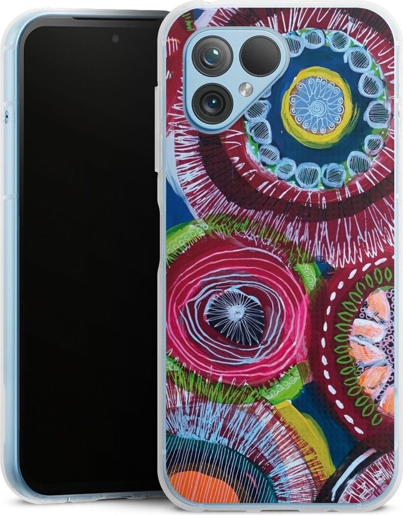 DeinDesign Handyhülle für Fairphone 5 Silikon Hülle Case Smartphone Schutzhülle Farbe Malerei bunt