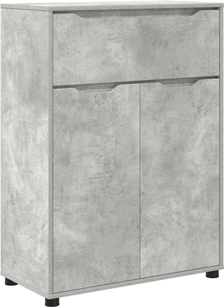Badezimmerschrank Beton Grau 72,5 x 36,5 x 100 cm Holzwerkstoff