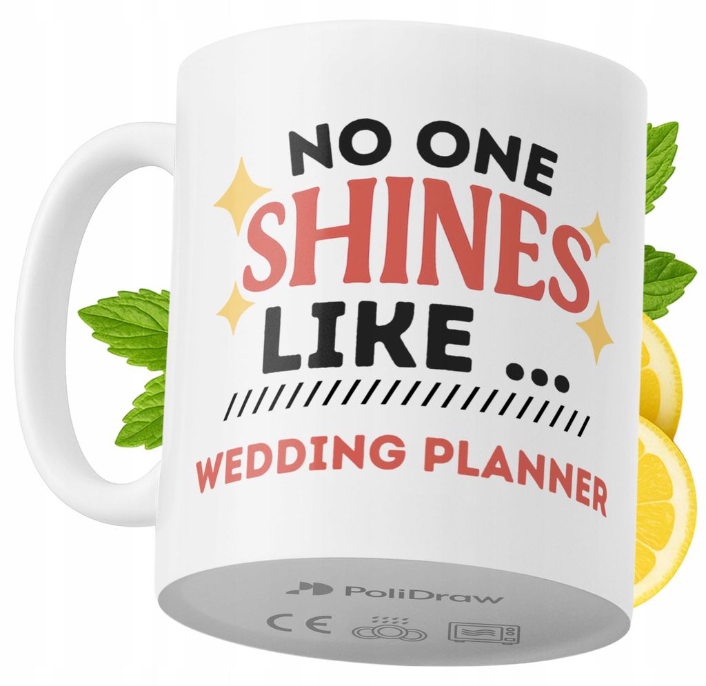 Lustige Tasse für Hochzeitsplaner - Kaffee- oder Teetasse mit witzigem Textdesign - ideal für Geburtstage, Namenstage, Feiertage und besondere An...