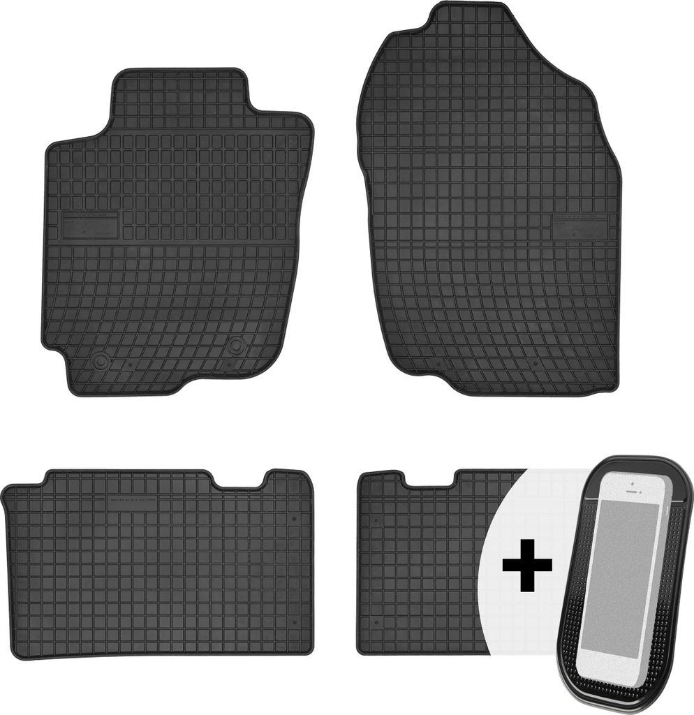 Gummimatten Auto Fußmatten Automatten Passgenau 4-teilig Set - passend für Toyota RAV 4 IV ab 2013