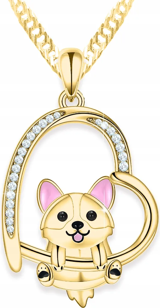 Collana Zampa Cane Oro e Argento 925 | Gioiello Pet Lover di Tendenza
