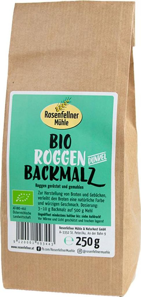 Roggenbackmalz 250g - 6er Vorteilspack von Rosenfellner Produktbild 