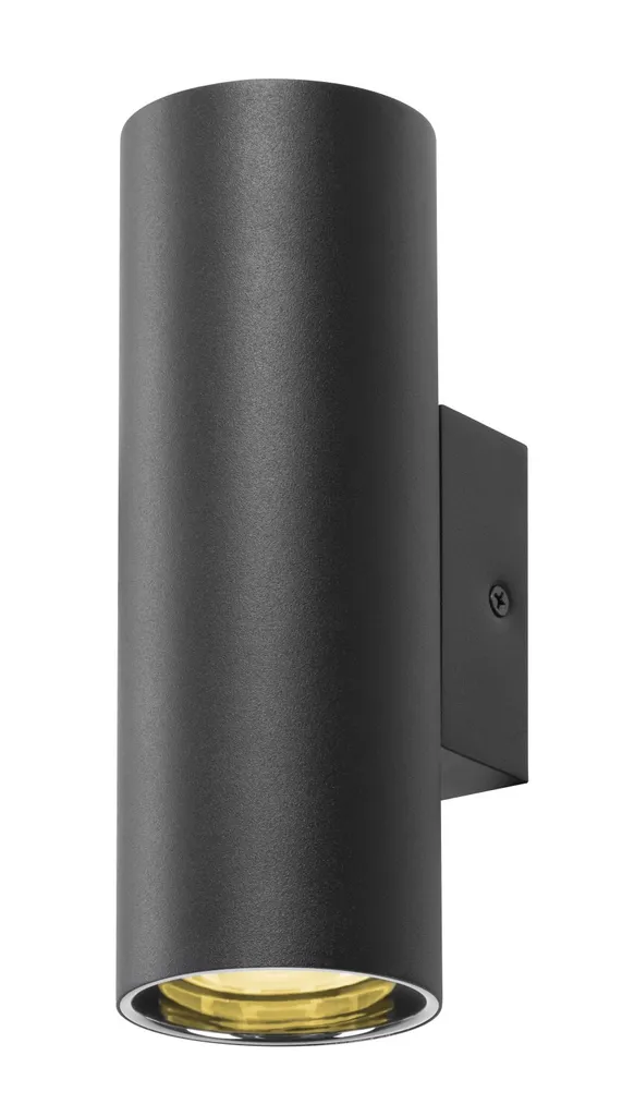Lampada Doppia ASTO TUBE Nero GU10 - Luce Accogliente per la Tua Casa