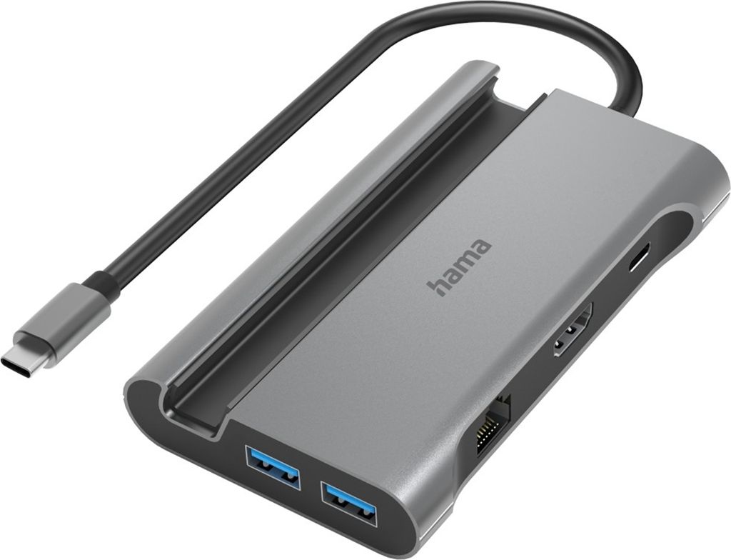 Hama USB-C-Hub Connect2Mobile V2, Multiport, 7 Ports