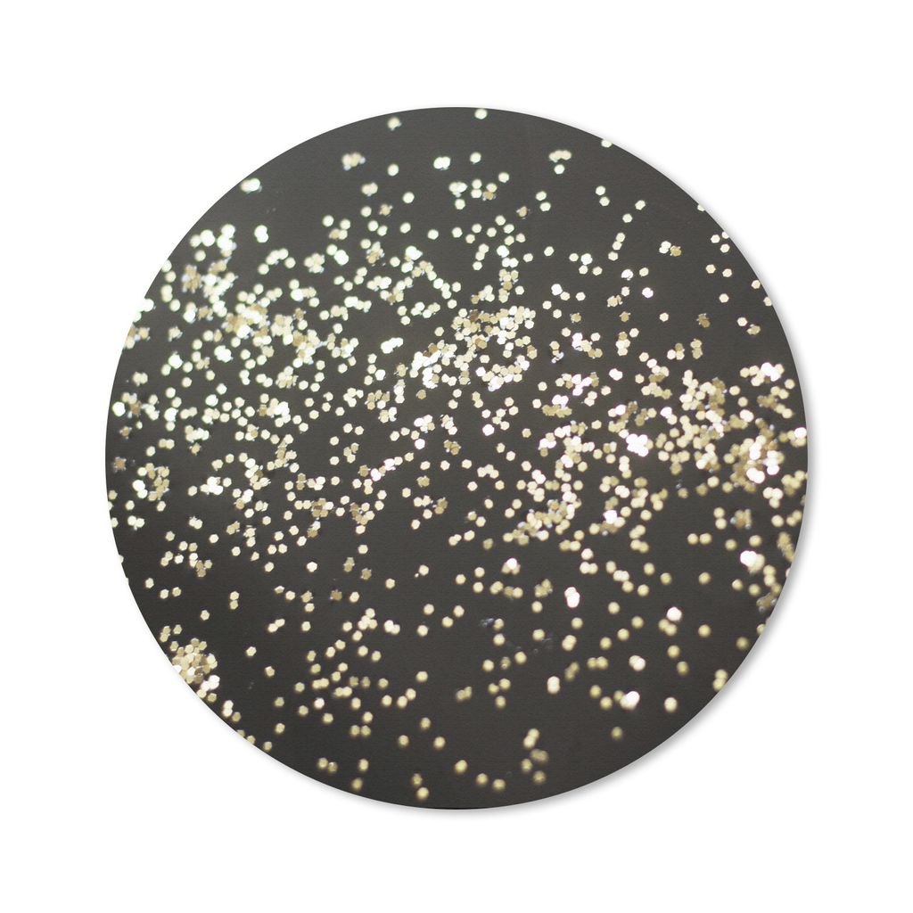MuchoWow Mauspad Mousepad Marmor - Schwarz - Gold 50x50 cm - Mousepads - Maus Mat - Pad - Mausunterlage - Vinyl