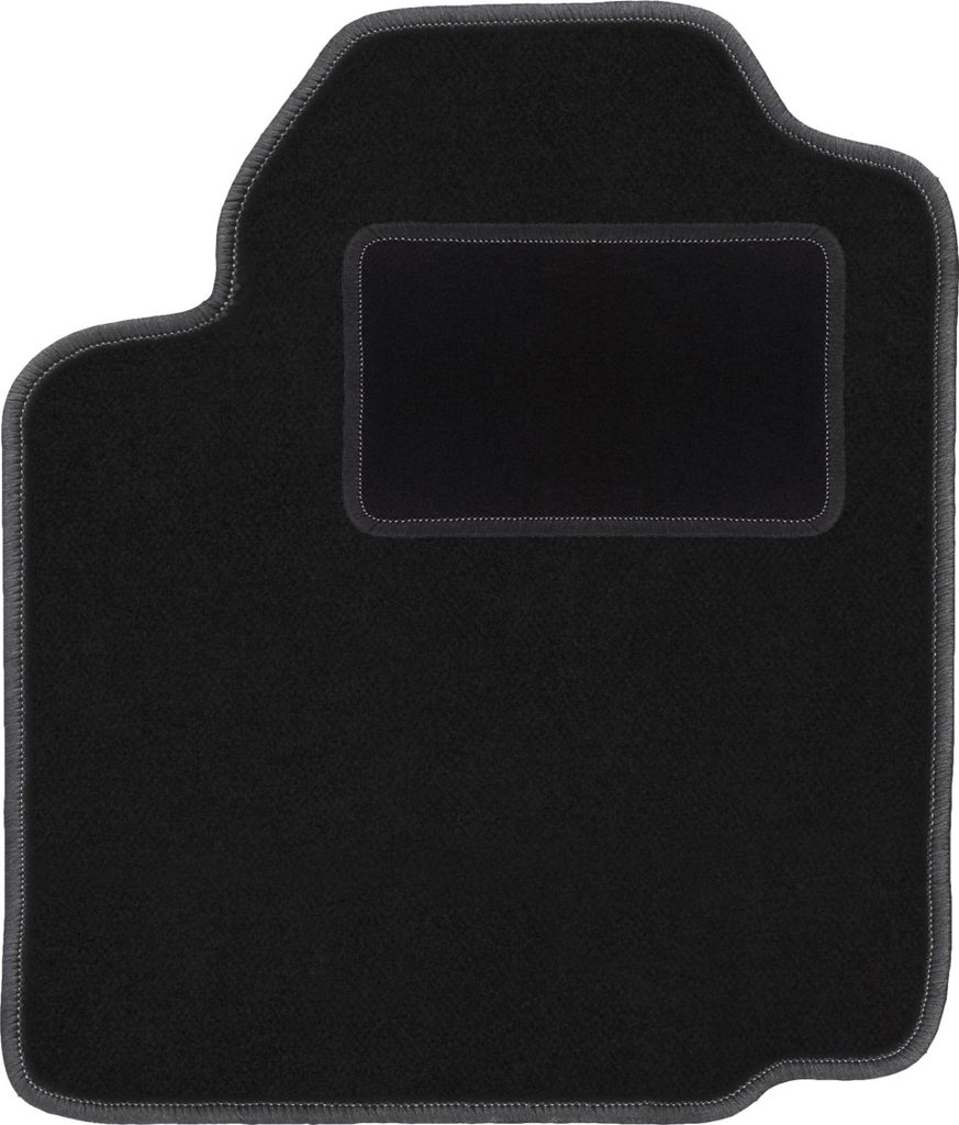 Fahrermatte schwarz für: Ford Fiesta MK3 Fließheck (1989-1996)