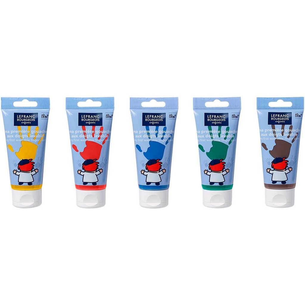 Lefranc & Bourgeois 807395, Blau, Braun, Grün, Rot, Gelb, Nicht toxisch, 80 ml