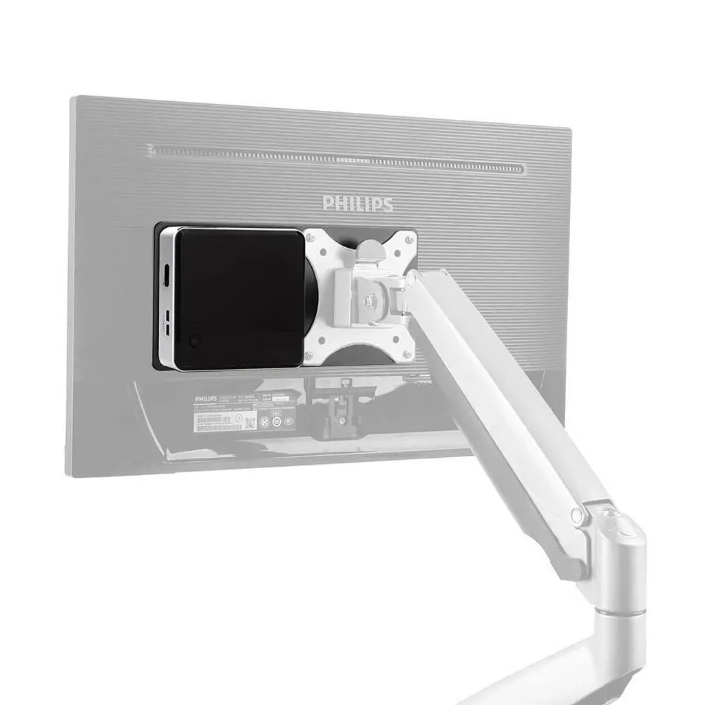 Neomounts TIS Support Thin Client Noir - Fixation VESA Max 3kg Robuste