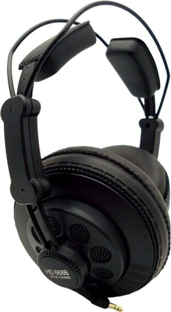 Superlux HD-668B Black Sluchátka na uši Obrázek produktu 