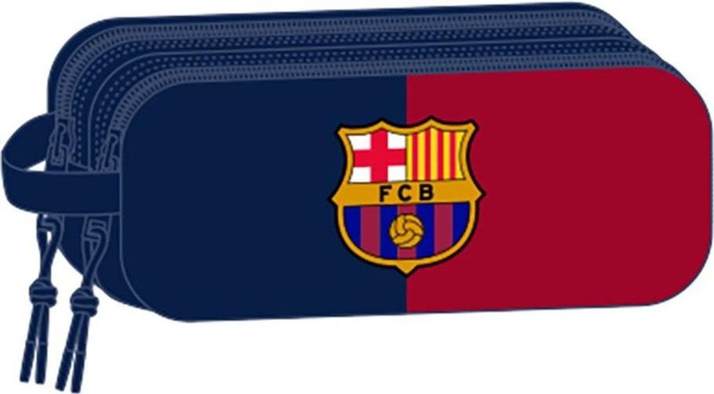 FC Barcelona 3D Doppelpencilcase - Multicolor