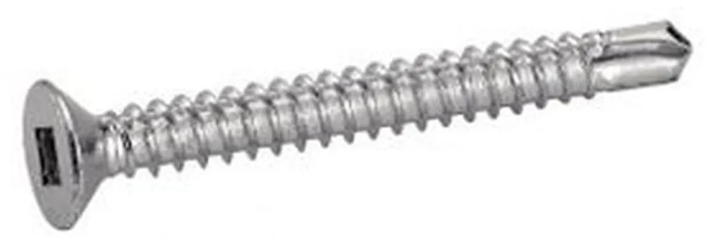 Vis Autoperceuses Métal Tête Fraisée 4.2x38mm Empreinte Carrée Lot 500
