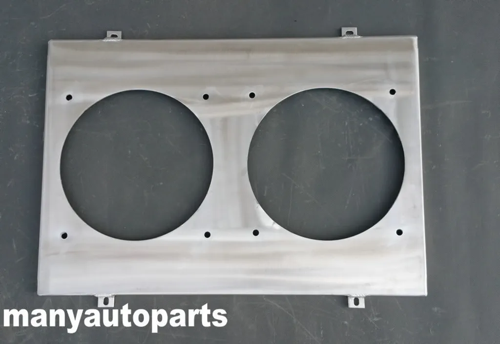 Carénage de radiateur en aluminium léger haute performance - Modèle AC-04