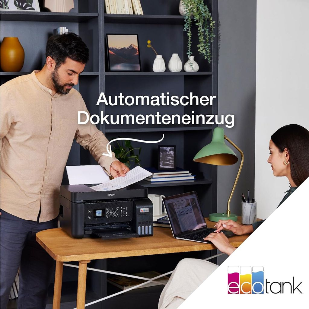 Epson EcoTank ET-4800, Tintenstrahl, Farbdruck, 5760 x 1440 Produktbild 27