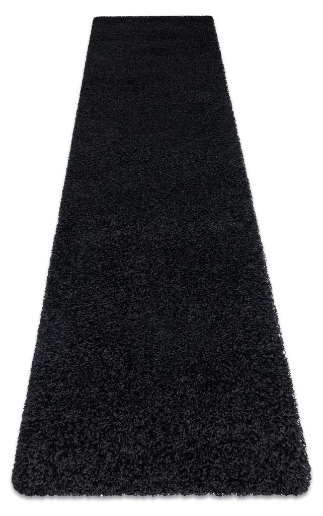 Tapis, le tapis de couloir SOFFI shaggy 5cm noir - pour la Image du produit 