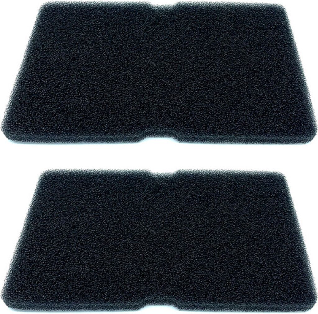 2x Trade-Shop Schwammfilter Filtermatte 240 x 155mm kompatibel mit Beko, Adorina, Arcelik, Blomberg, Cylinda, Defy, Elektra Bregenz Wäschetrockner
