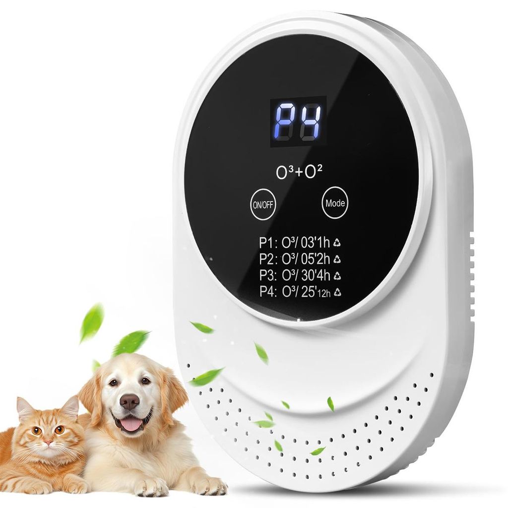 Katzenstreu Deodorant, Elektrischer Luftreiniger,Tragbarer Luftreiniger,für Badezimmer, Toilette, Wohnzimmer, Küche, Haustierhaus