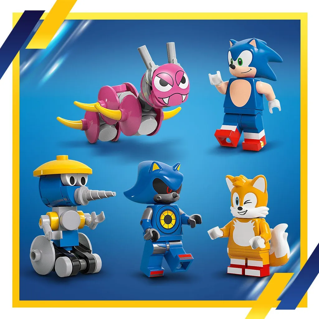 Camion de commandement de Sonic LEGO avec Laboratoire de Combat Mobile - 10