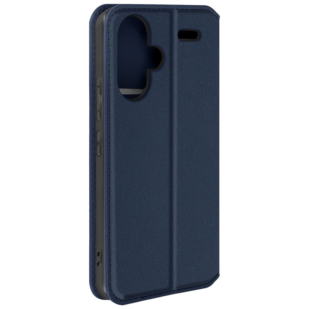 Avizar, Classic Edition Kunstlederetui Xiaomi Redmi Note 13 Pro Plus, Nachtblau