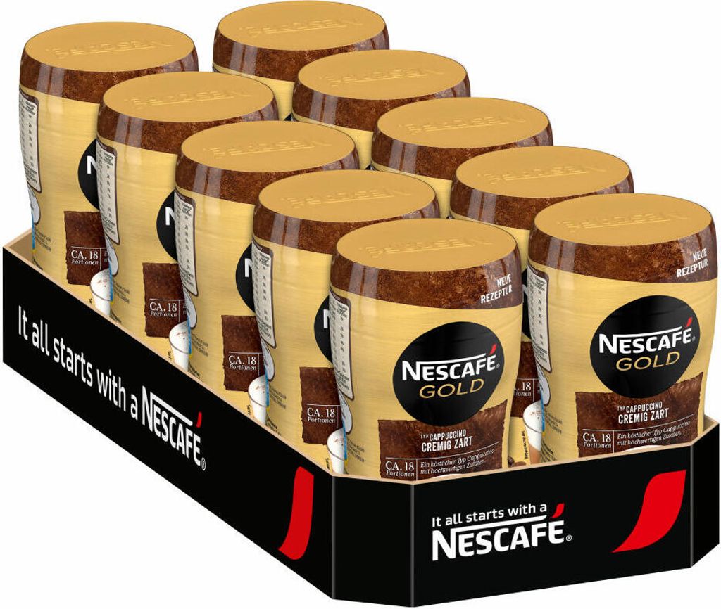 Nescafé Gold Typ Cappuccino Cremig Zart, Löslicher Produktbild 