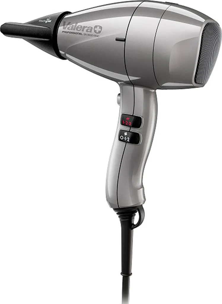 Valera Swiss Nano 9600 Sèche-Cheveux Professionnel Ionique Sanify Gris