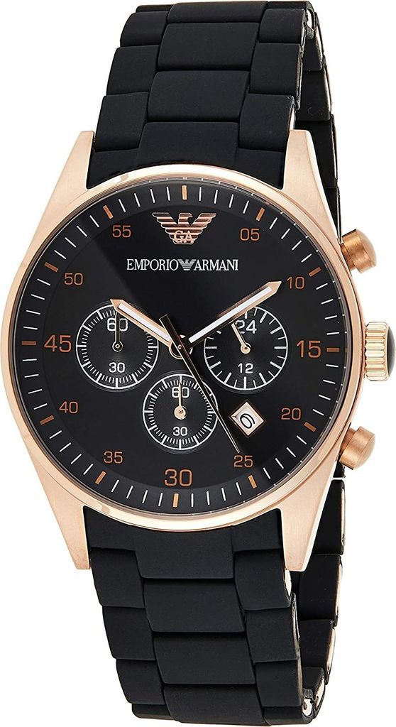 Emporio Armani Sportivo, Rund, Gold, Wasserfest, Quarz Produktbild 