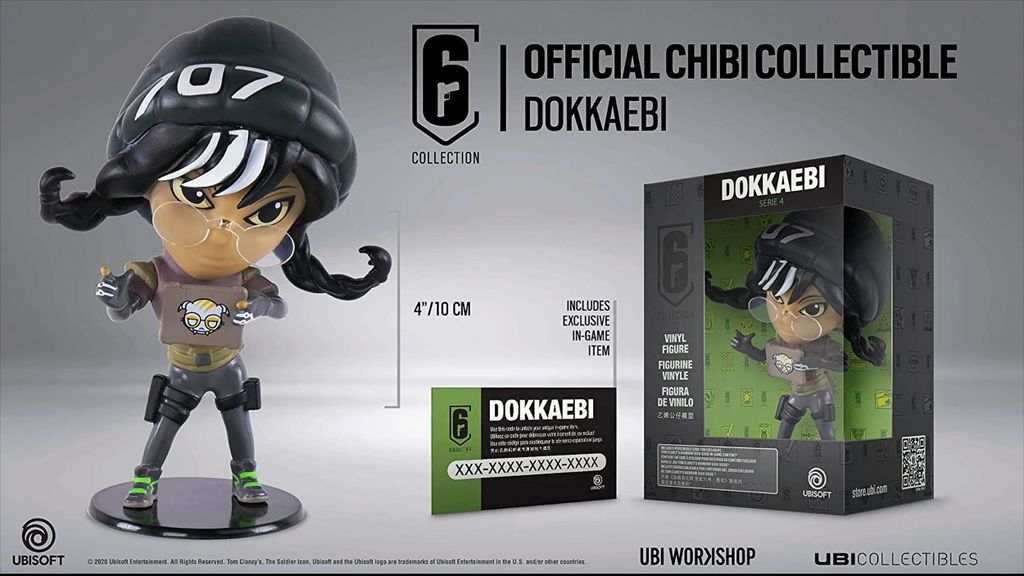 Ubisoft Six Collection - Dokkaebi, Sammelfigur, Videospiel Produktbild 
